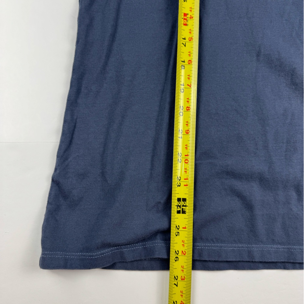 Life Is Good Women's Blue Long Sleeve Tee with Orange Leaf Design - Picture 6 of 7